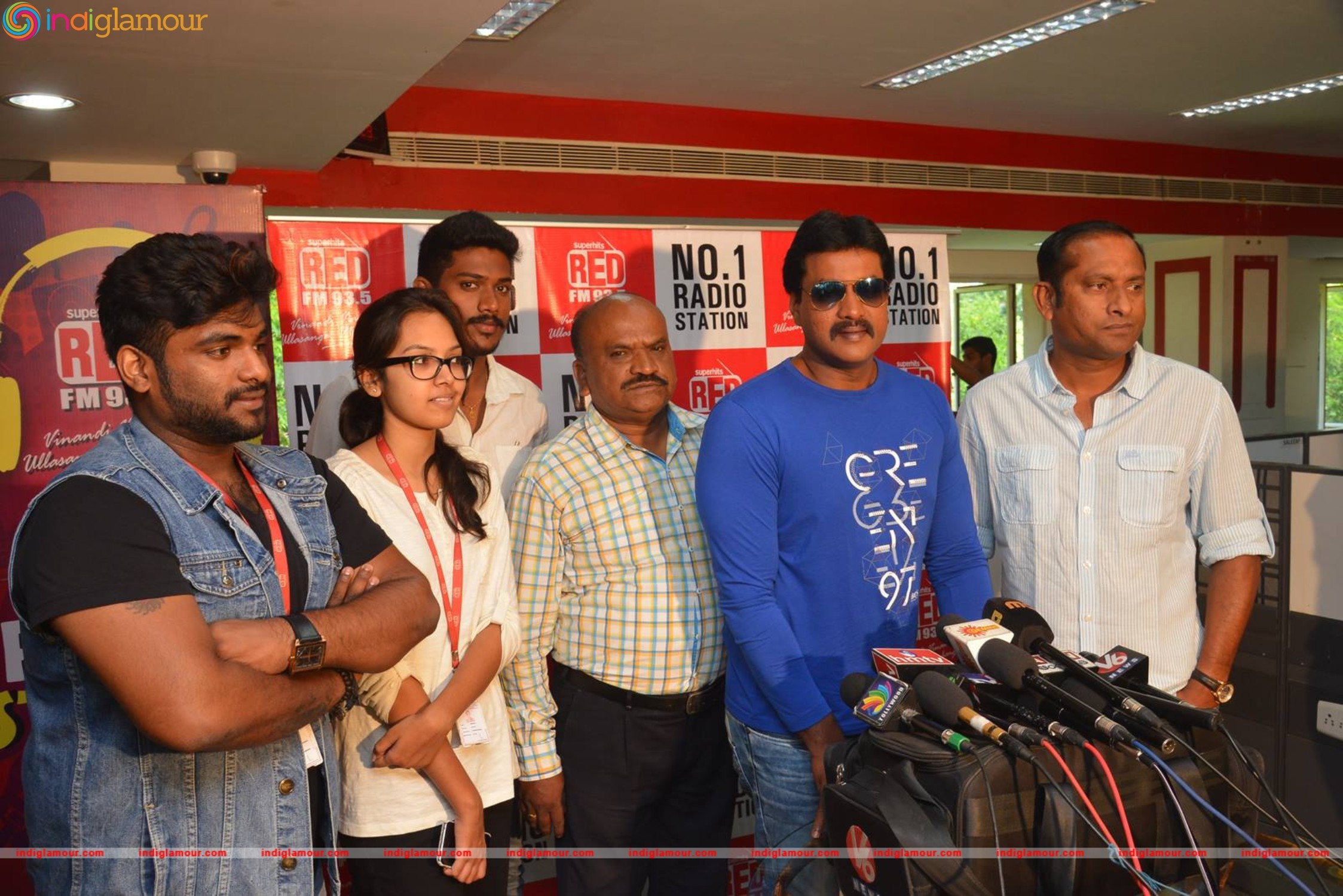 Jakkanna Song Launch at RED FM Event hd photo