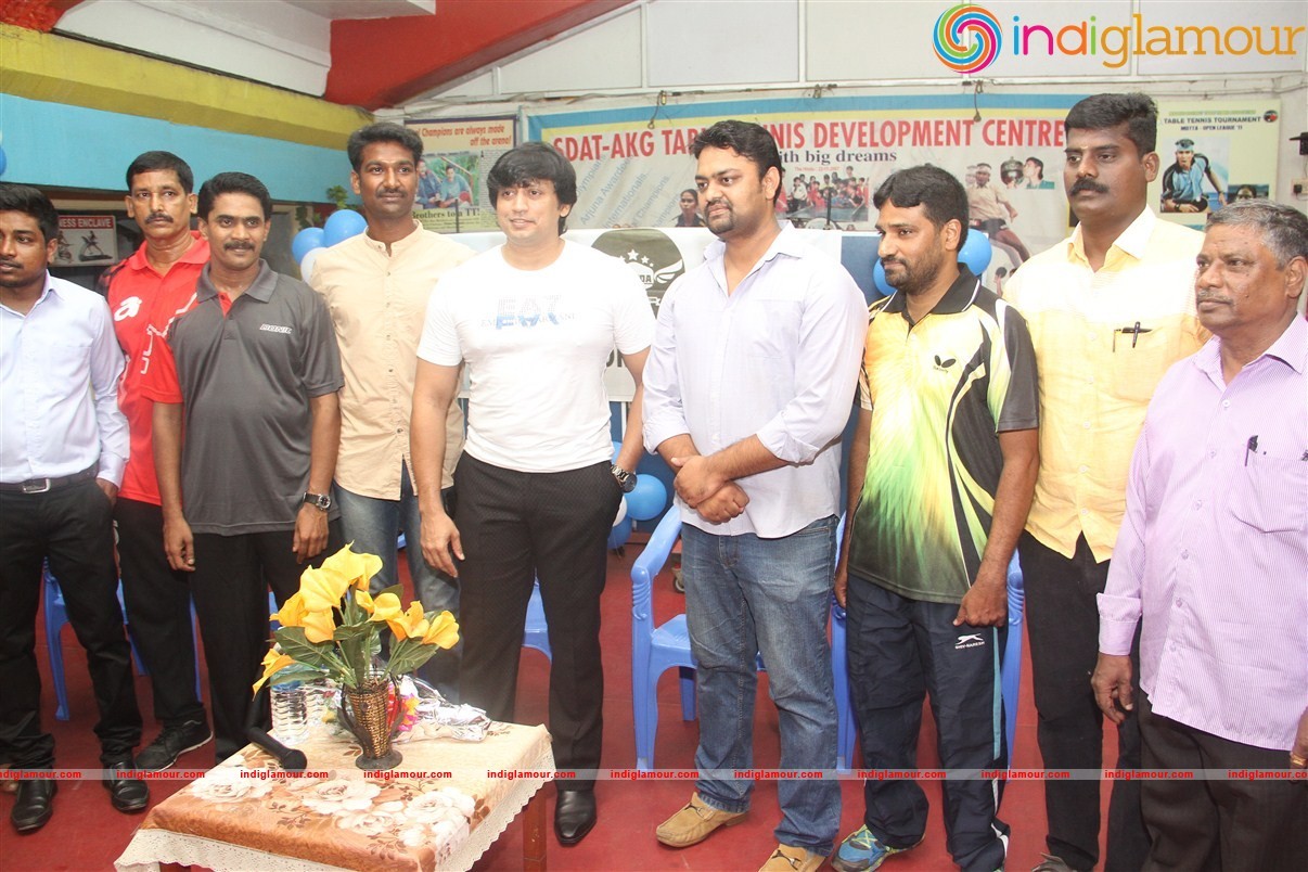 Actor Prashanth Opening in Kreeda Corporate Table Tennis Tournament Photos Event hd photo
