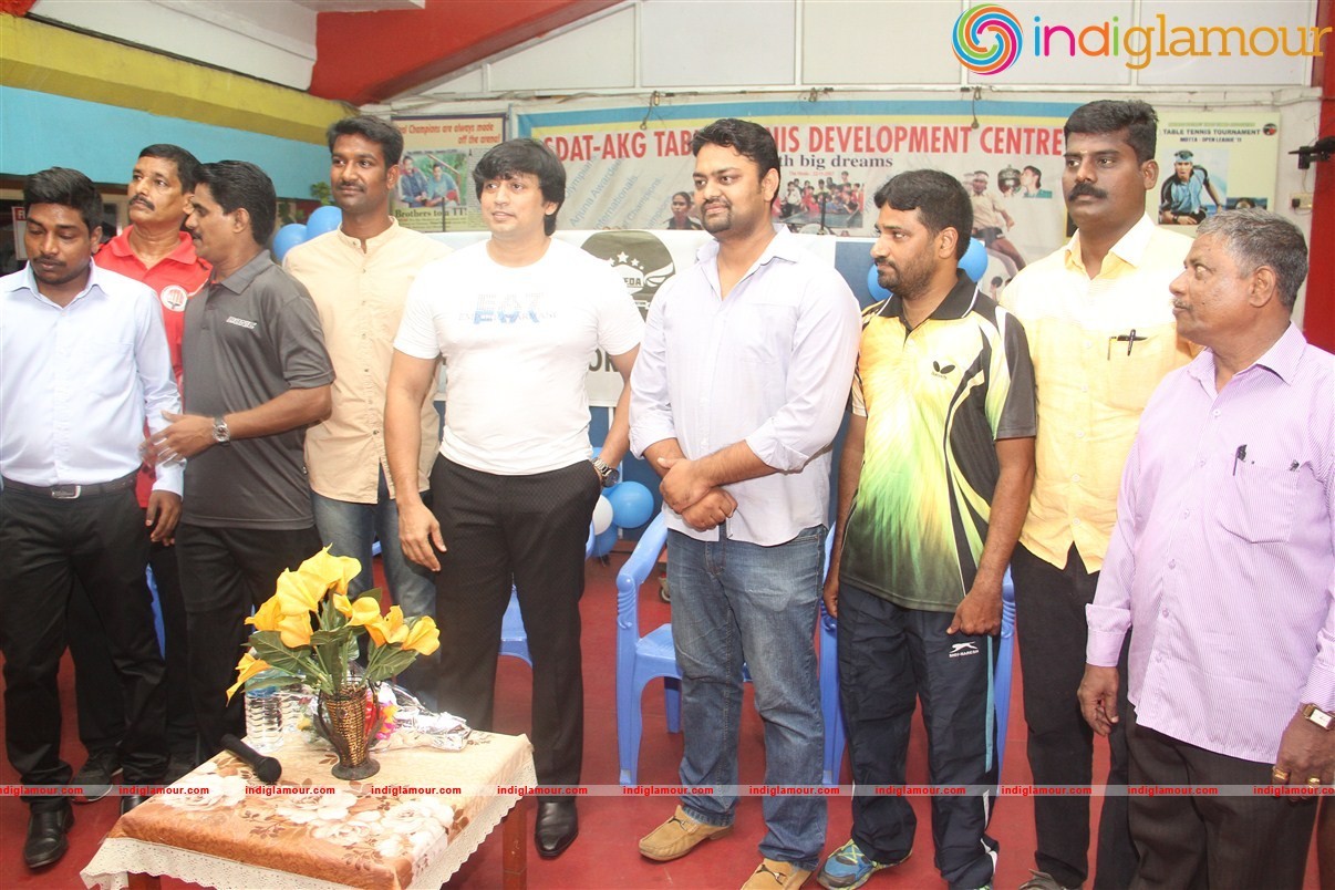 Actor Prashanth Opening in Kreeda Corporate Table Tennis Tournament Photos Event hd photo