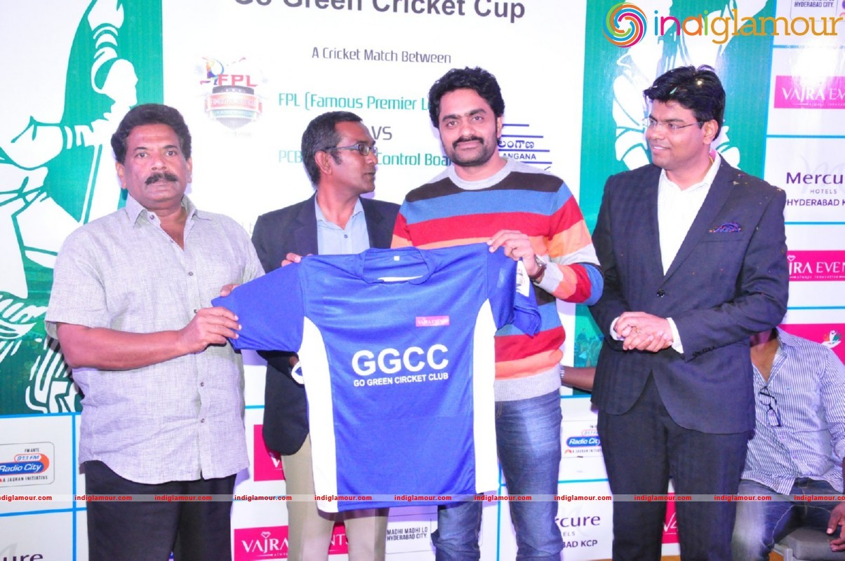 Go Green Cricket Cup Logo Launch Event hd photo
