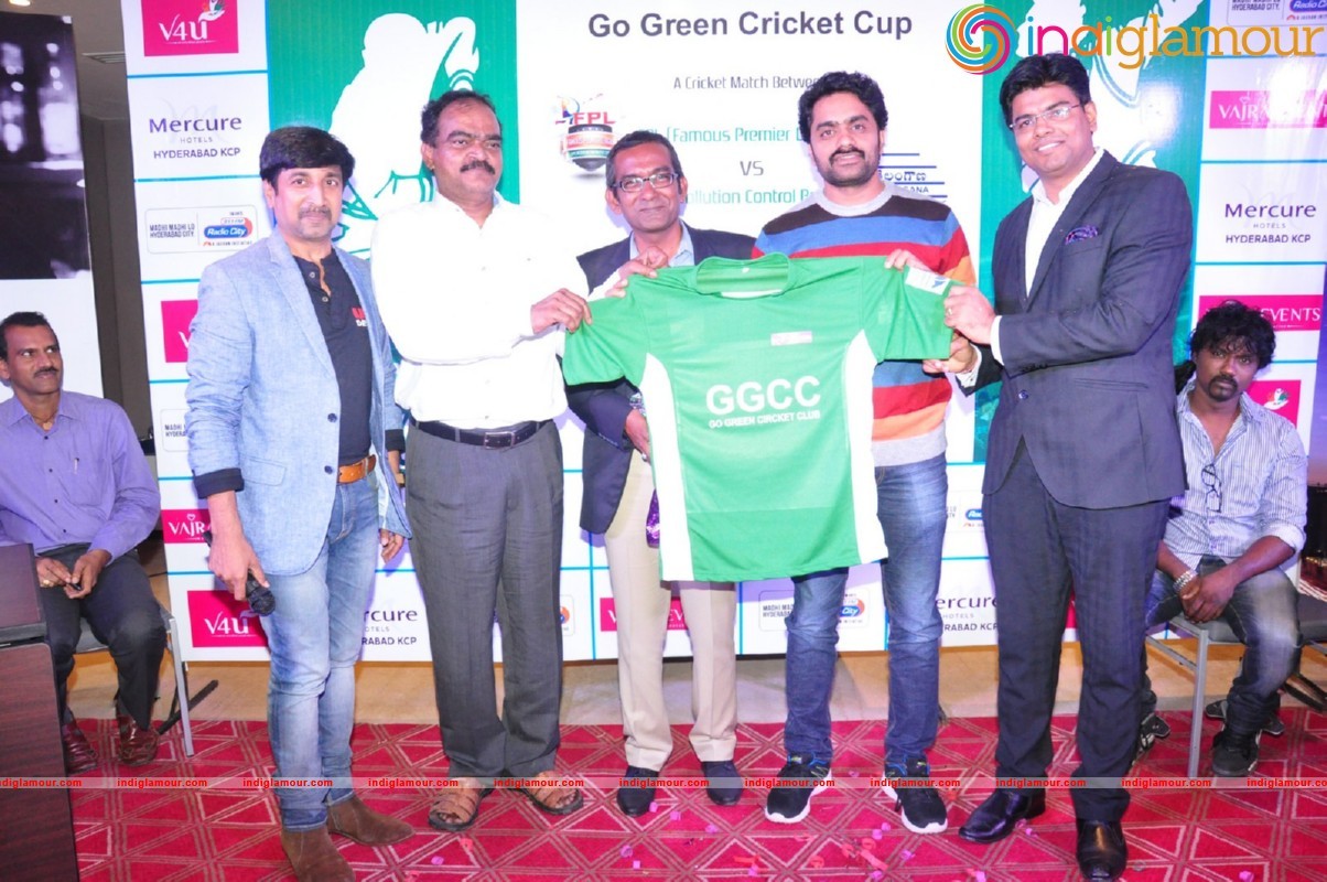 Go Green Cricket Cup Logo Launch Event hd photo