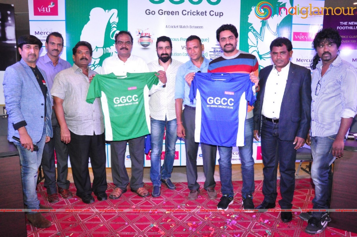 Go Green Cricket Cup Logo Launch Event hd photo