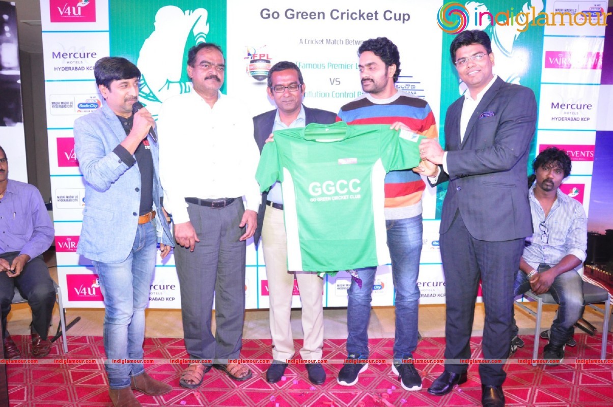 Go Green Cricket Cup Logo Launch Event hd photo