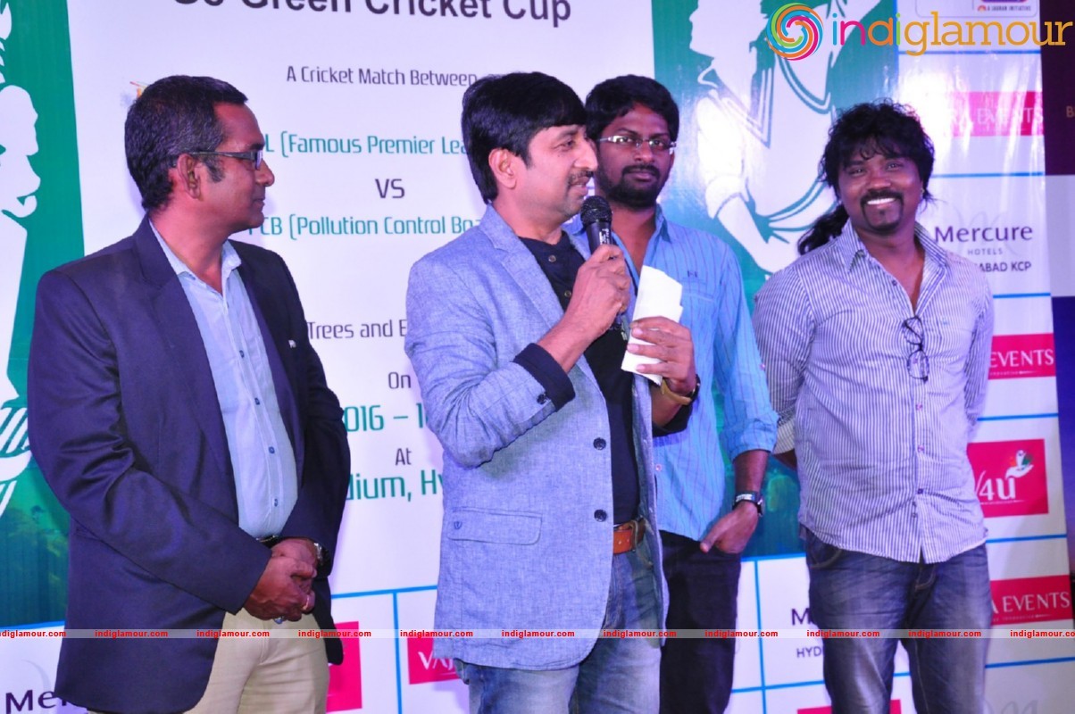 Go Green Cricket Cup Logo Launch Event hd photo