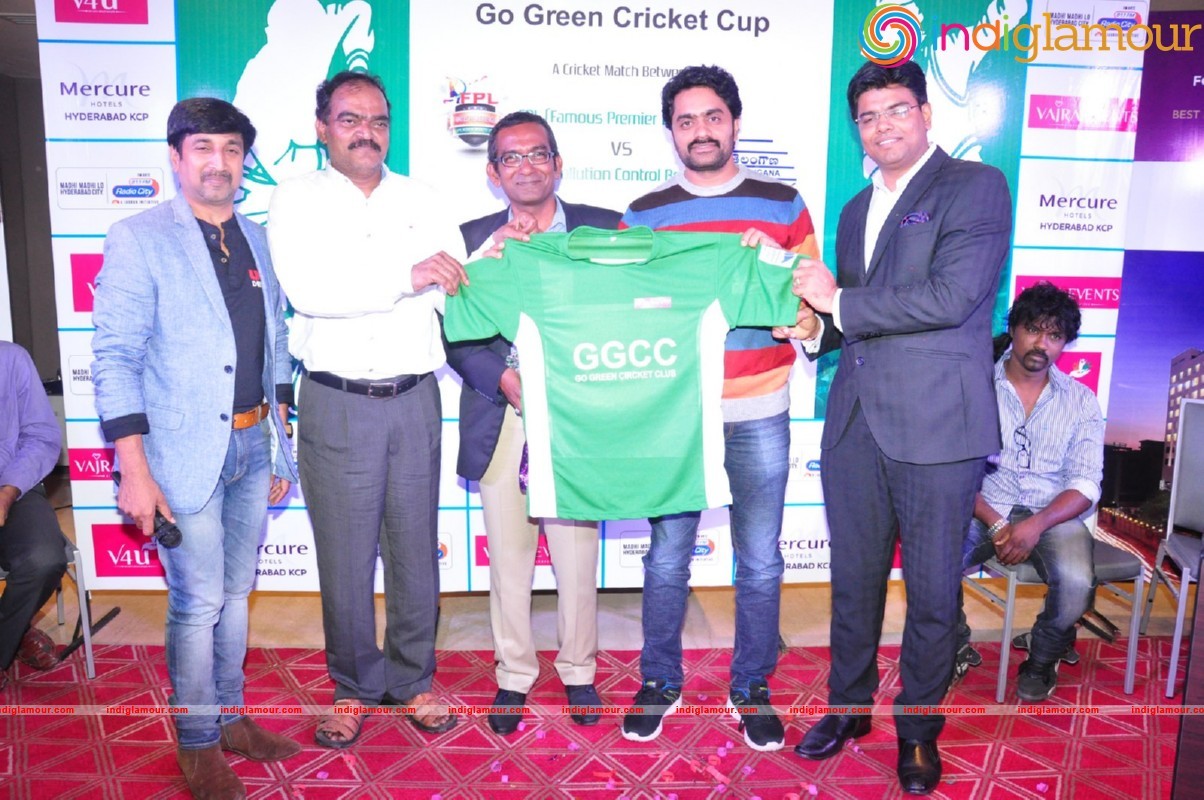 Go Green Cricket Cup Logo Launch Event hd photo