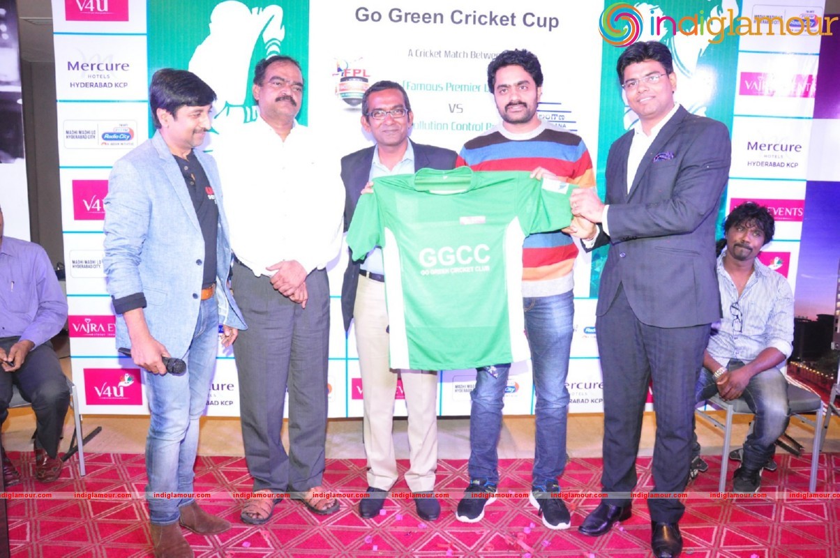 Go Green Cricket Cup Logo Launch Event hd photo