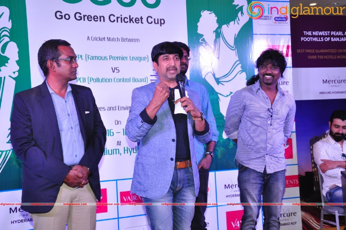 Go Green Cricket Cup Logo Launch Event hd photo