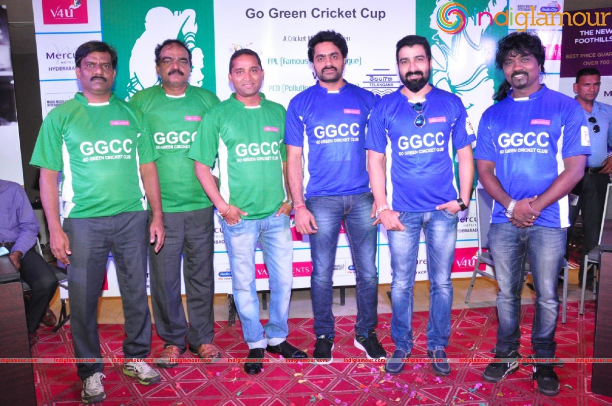 Go Green Cricket Cup Logo Launch Event hd photo