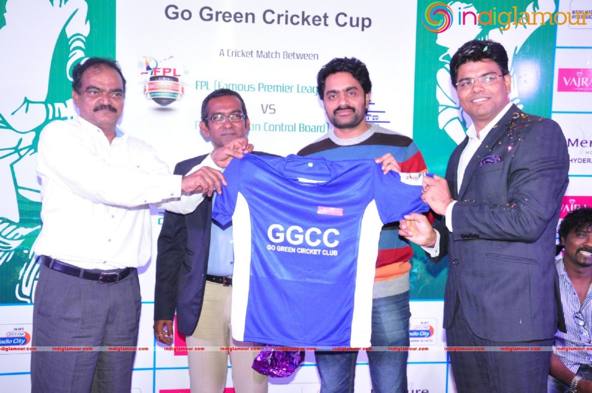 Go Green Cricket Cup Logo Launch Event hd photo