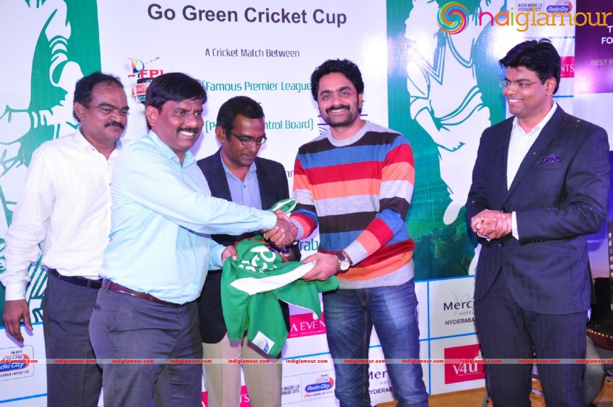 Go Green Cricket Cup Logo Launch Event hd photo