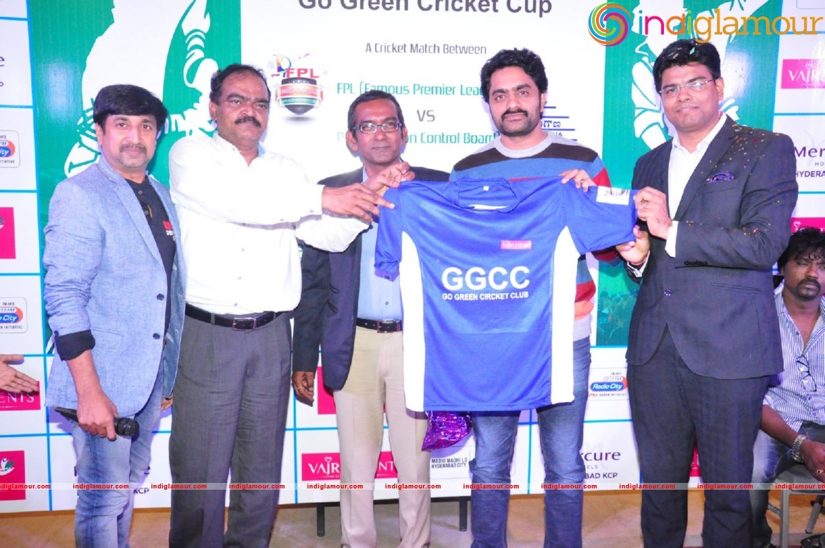 Go Green Cricket Cup Logo Launch Event hd photo