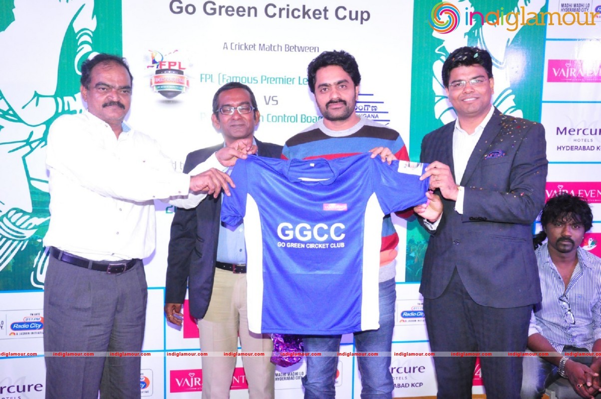 Go Green Cricket Cup Logo Launch Event hd photo