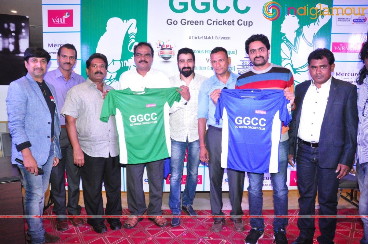 Go Green Cricket Cup Logo Launch Event hd photo