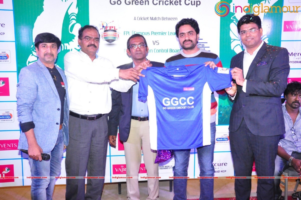 Go Green Cricket Cup Logo Launch Event hd photo