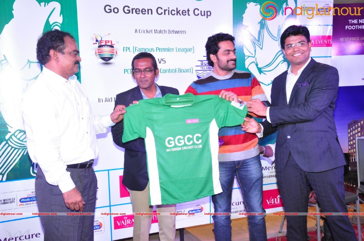 Go Green Cricket Cup Logo Launch Event hd photo