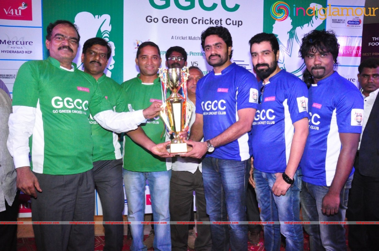 Go Green Cricket Cup Logo Launch Event hd photo