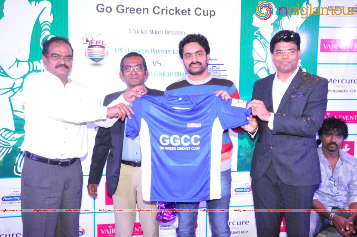 Go Green Cricket Cup Logo Launch Event hd photo