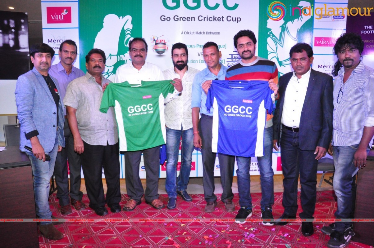Go Green Cricket Cup Logo Launch Event hd photo