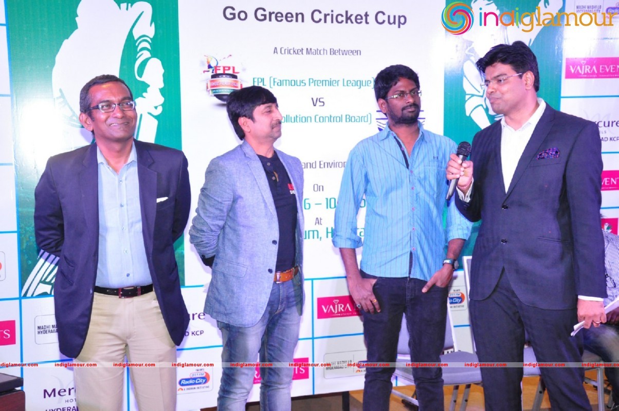 Go Green Cricket Cup Logo Launch Event hd photo
