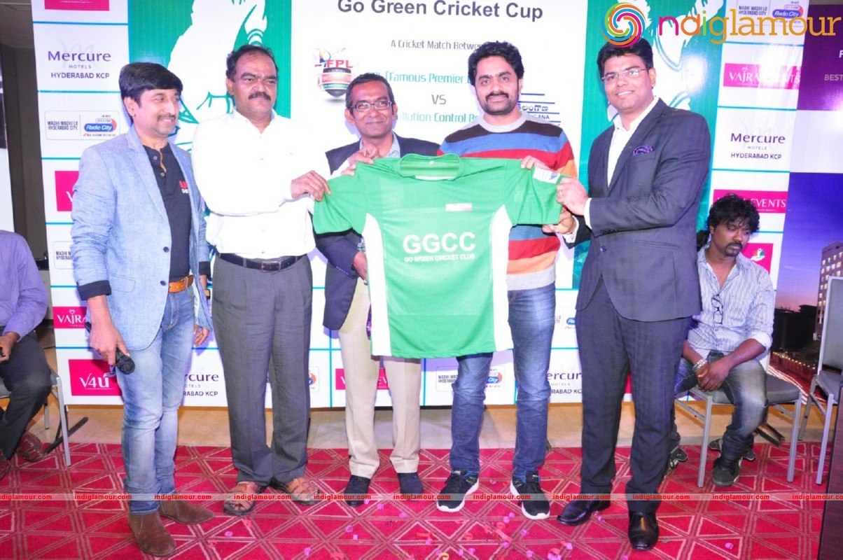 Go Green Cricket Cup Logo Launch Event hd photo
