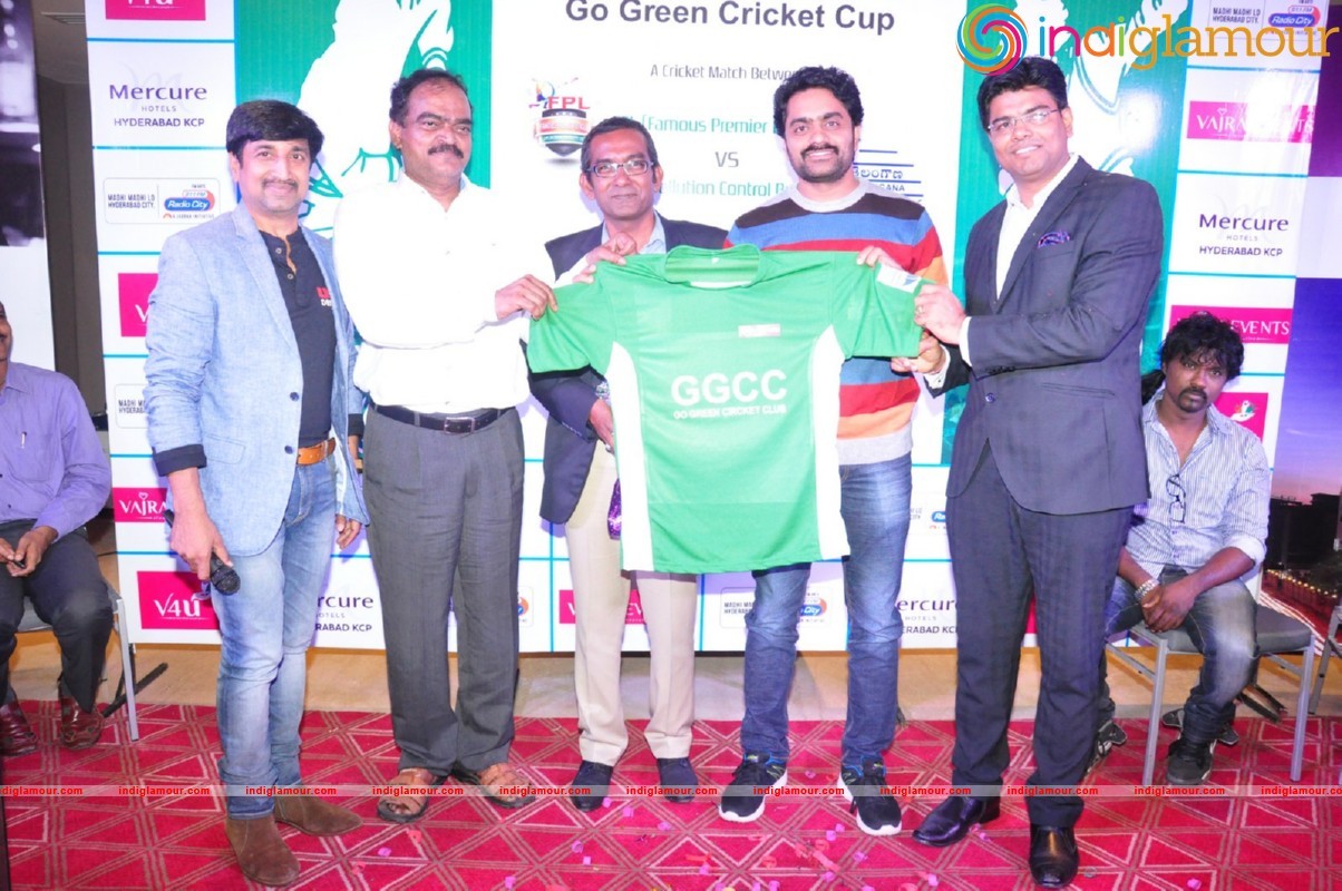 Go Green Cricket Cup Logo Launch Event hd photo