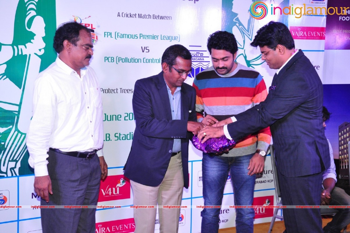 Go Green Cricket Cup Logo Launch Event hd photo