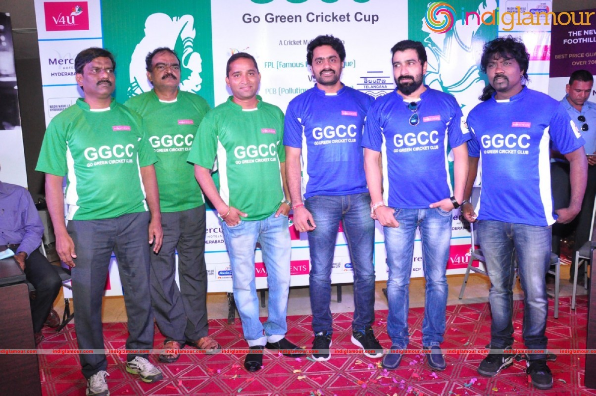 Go Green Cricket Cup Logo Launch Event hd photo