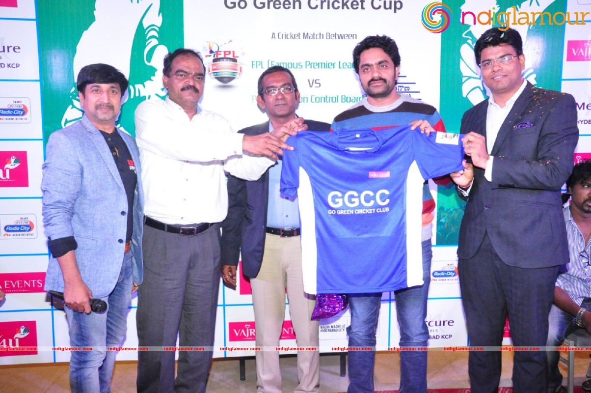 Go Green Cricket Cup Logo Launch Event hd photo