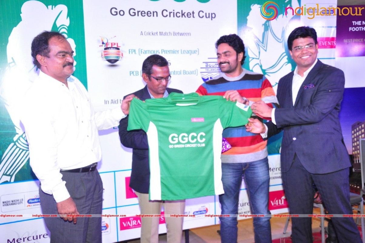 Go Green Cricket Cup Logo Launch Event hd photo