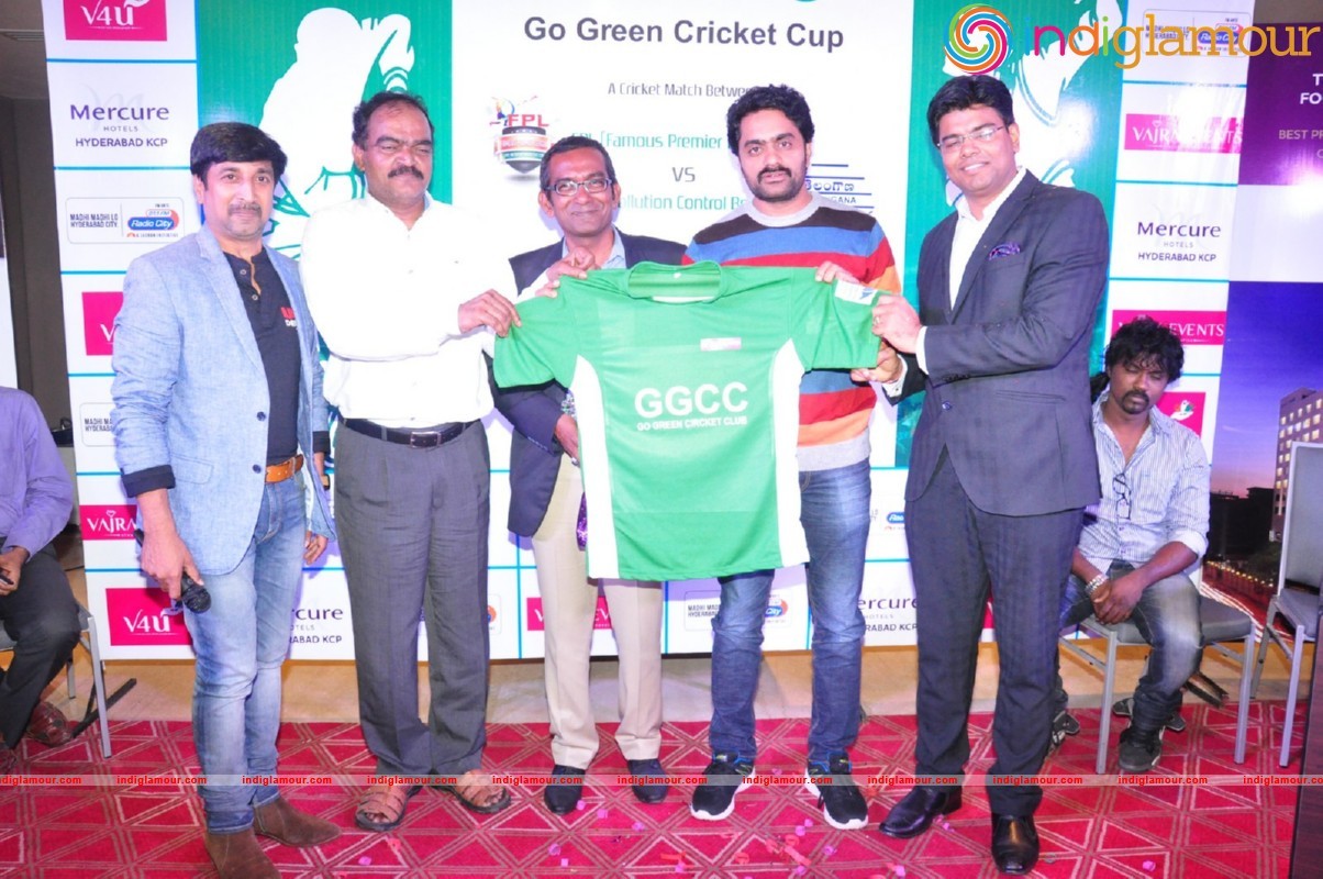 Go Green Cricket Cup Logo Launch Event hd photo