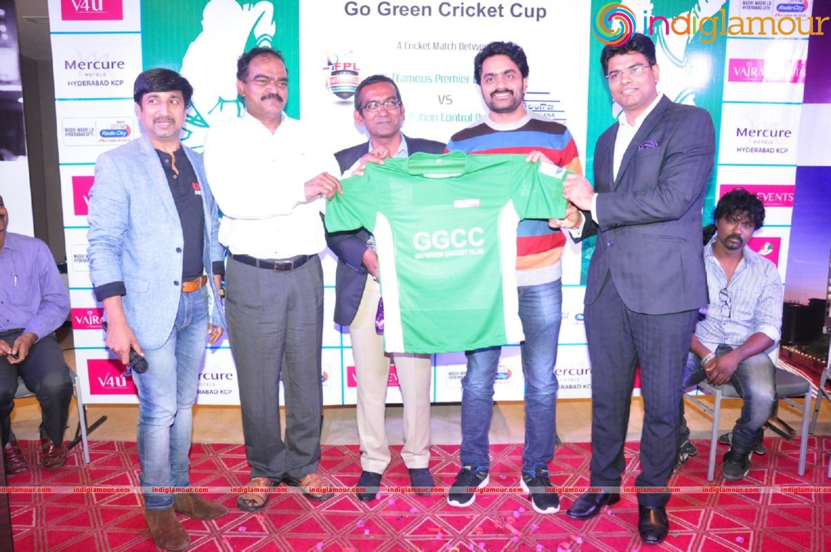 Go Green Cricket Cup Logo Launch Event hd photo