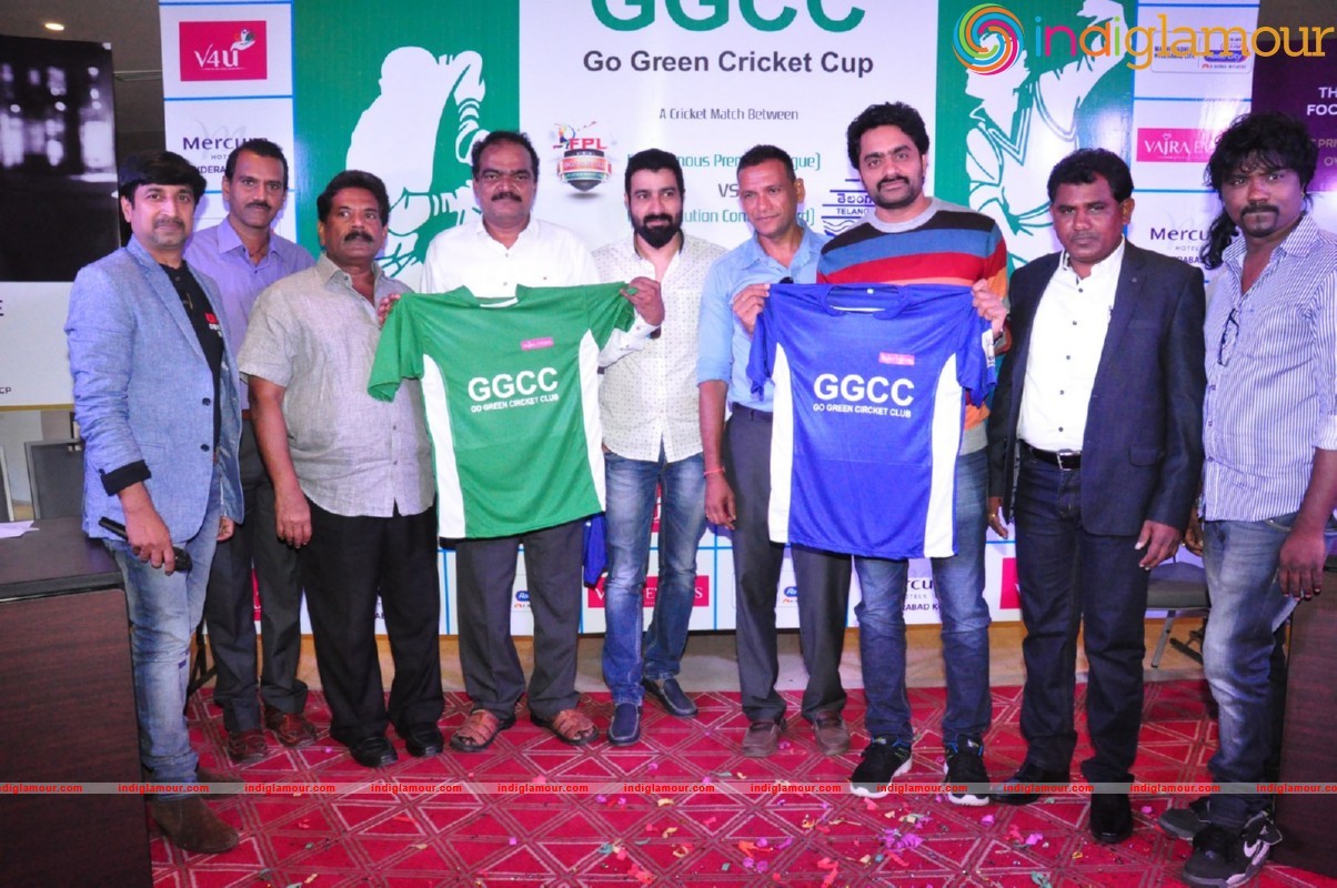 Go Green Cricket Cup Logo Launch Event hd photo