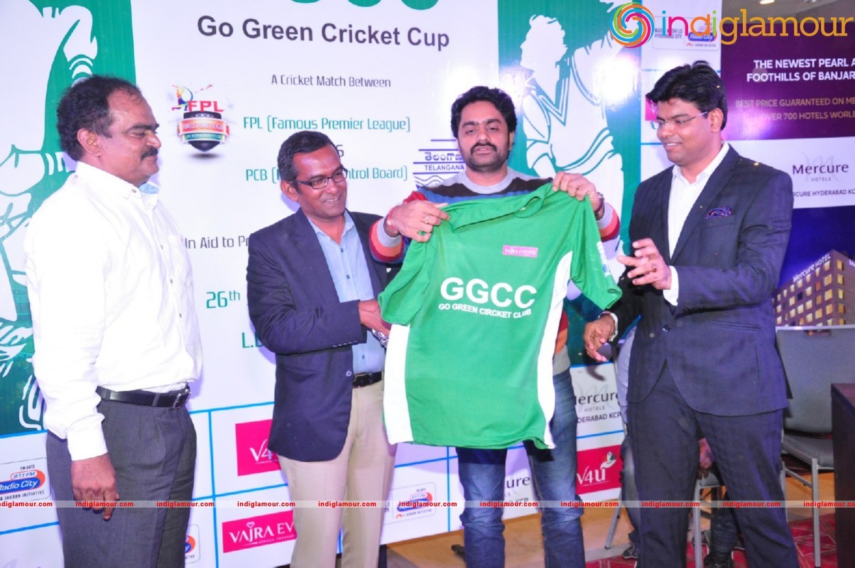Go Green Cricket Cup Logo Launch Event hd photo