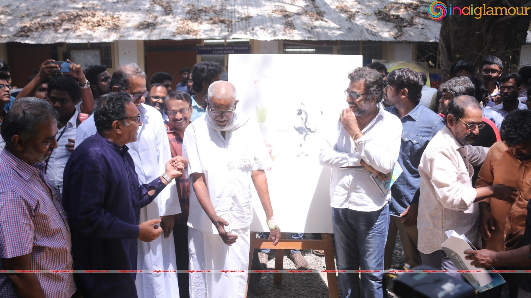 Master Oil Ayaraja 1000 by Paintings of 100 Artistsina Event hd photo