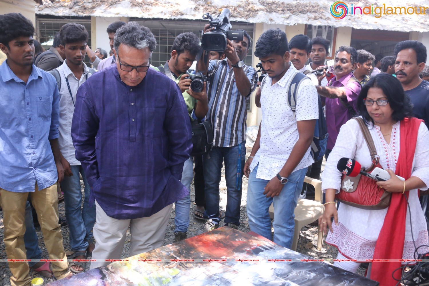 Master Oil Ayaraja 1000 by Paintings of 100 Artistsina Event hd photo