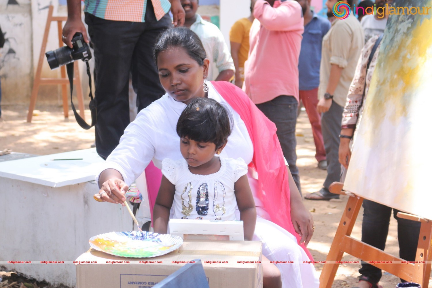 Master Oil Ayaraja 1000 by Paintings of 100 Artistsina Event hd photo