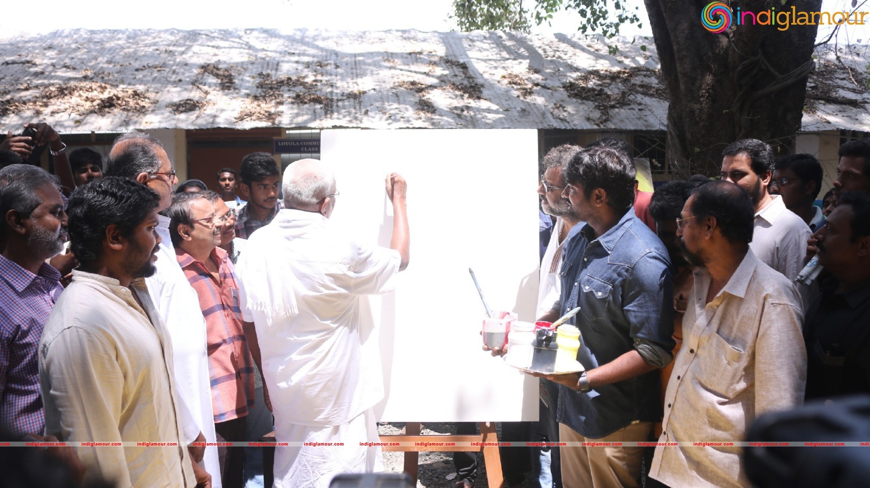 Master Oil Ayaraja 1000 by Paintings of 100 Artistsina Event hd photo