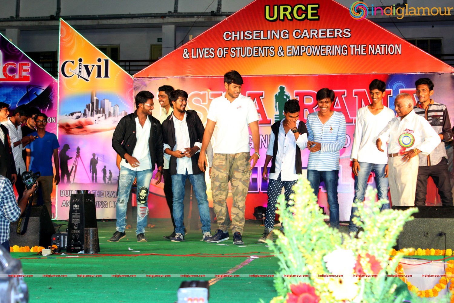 RUN Team at Usha Rama Engineering College Vijayawada Event hd photo