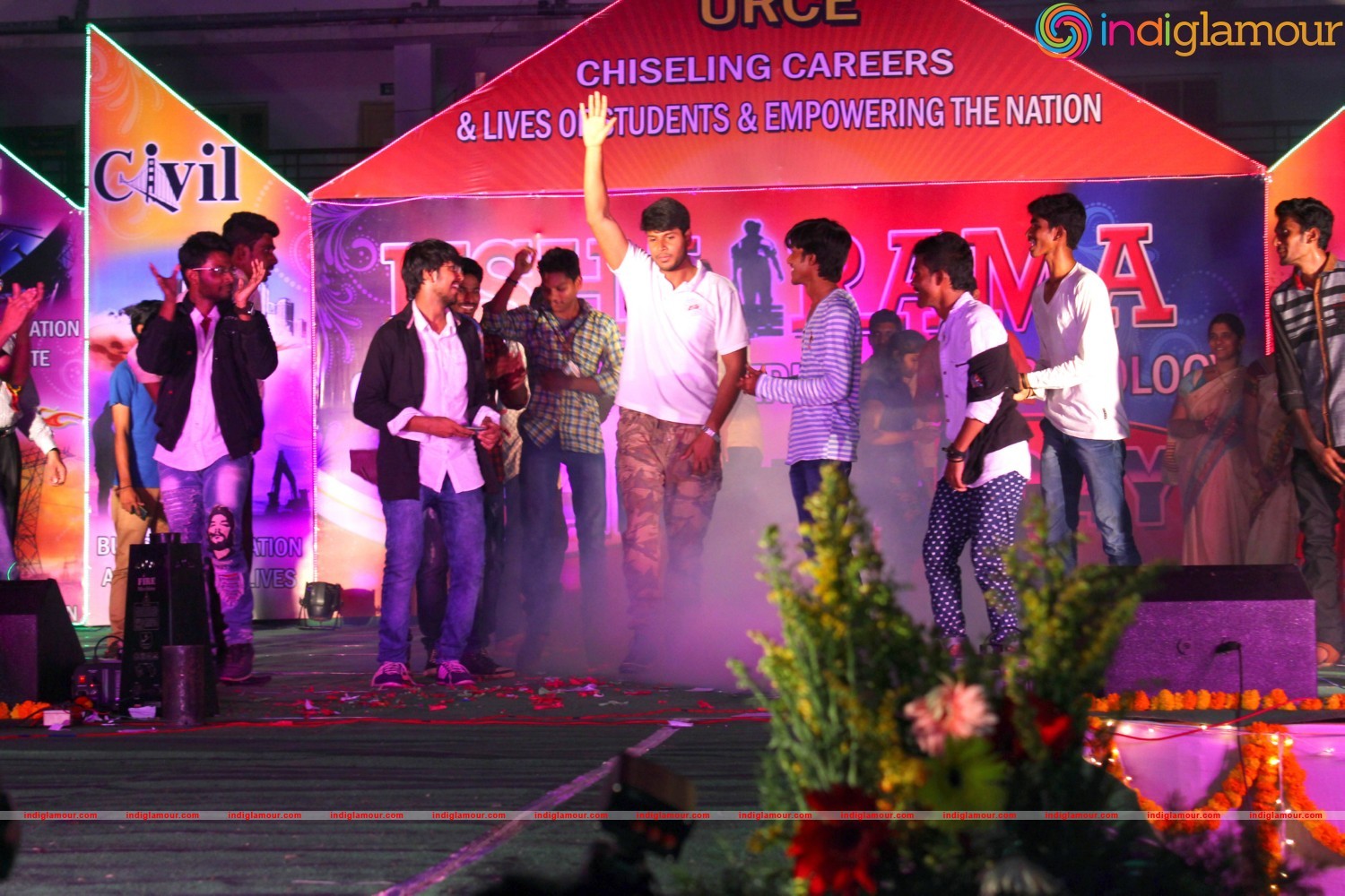 RUN Team at Usha Rama Engineering College Vijayawada Event hd photo