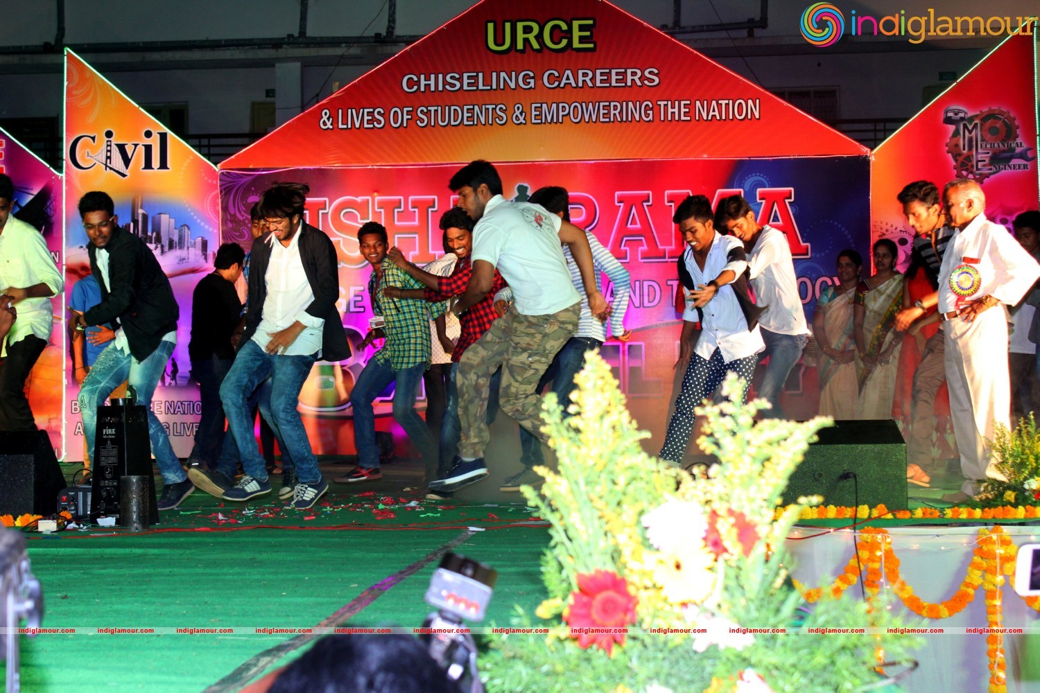 RUN Team at Usha Rama Engineering College Vijayawada Event hd photo