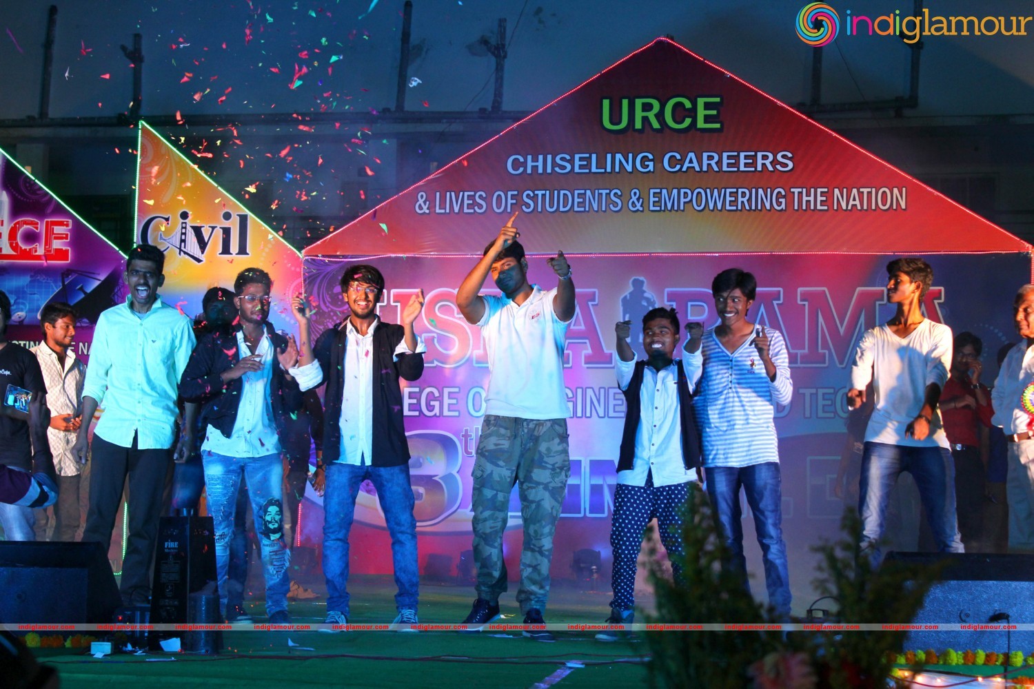 RUN Team at Usha Rama Engineering College Vijayawada Event hd photo