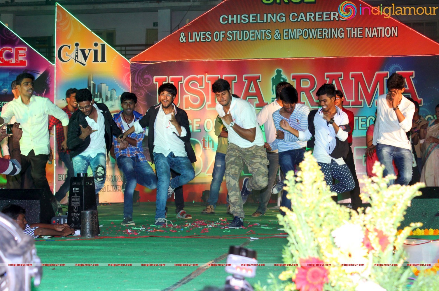 RUN Team at Usha Rama Engineering College Vijayawada Event hd photo