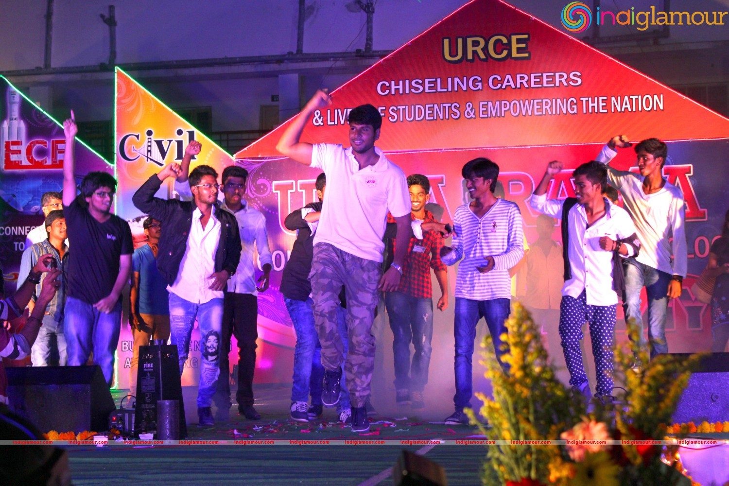RUN Team at Usha Rama Engineering College Vijayawada Event hd photo