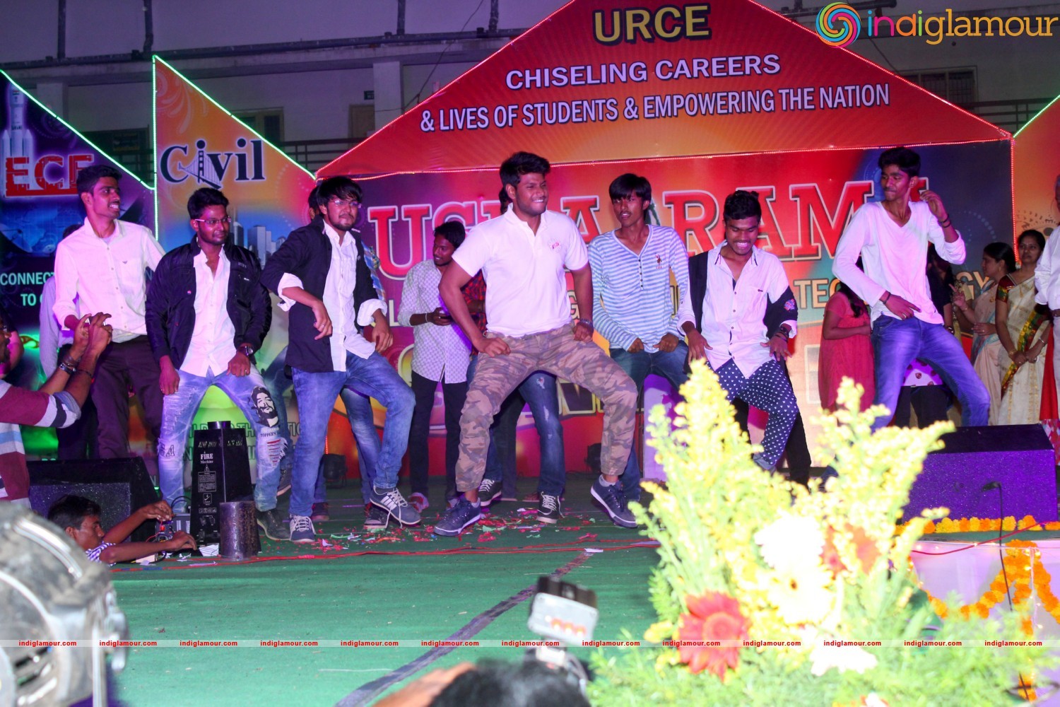 RUN Team at Usha Rama Engineering College Vijayawada Event hd photo