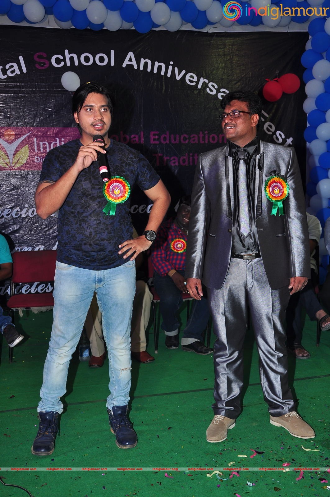 Pidugu Movie Team at Indian Digtal School Annual day fuction Event hd photo
