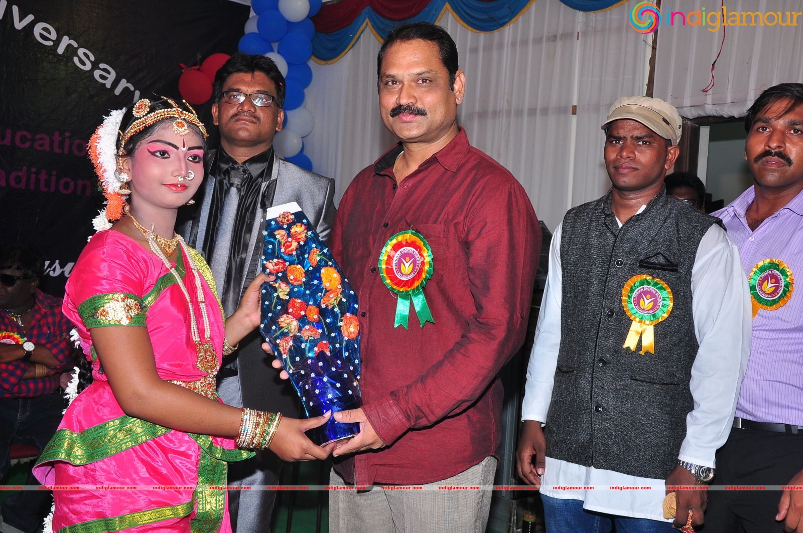 Pidugu Movie Team at Indian Digtal School Annual day fuction Event hd photo