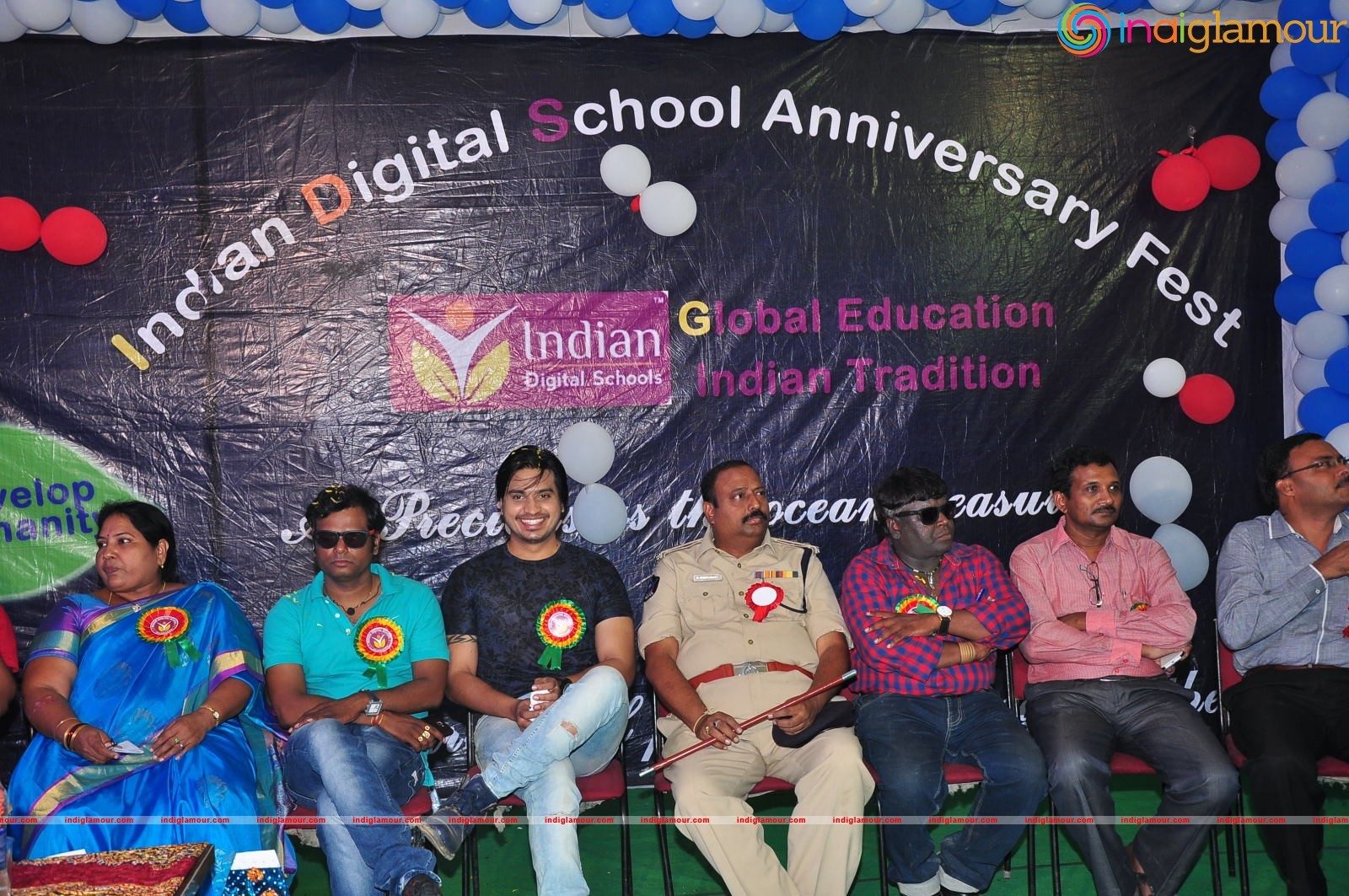 Pidugu Movie Team at Indian Digtal School Annual day fuction Event hd photo