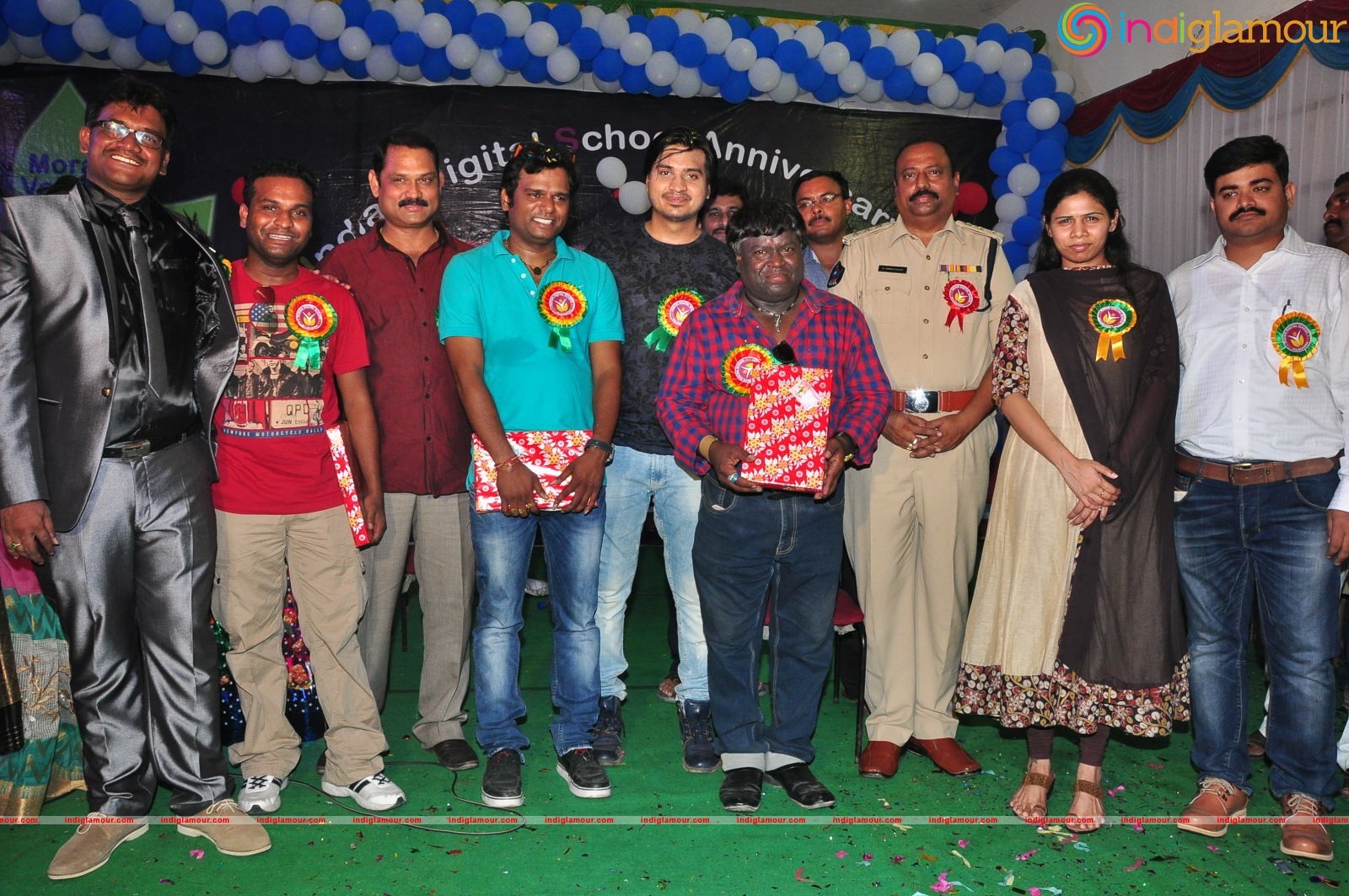 Pidugu Movie Team at Indian Digtal School Annual day fuction Event hd photo