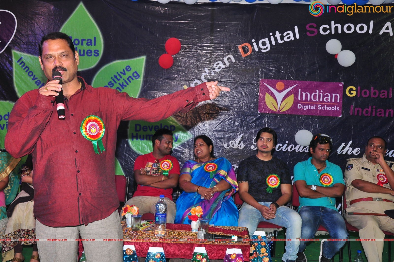 Pidugu Movie Team at Indian Digtal School Annual day fuction Event hd photo