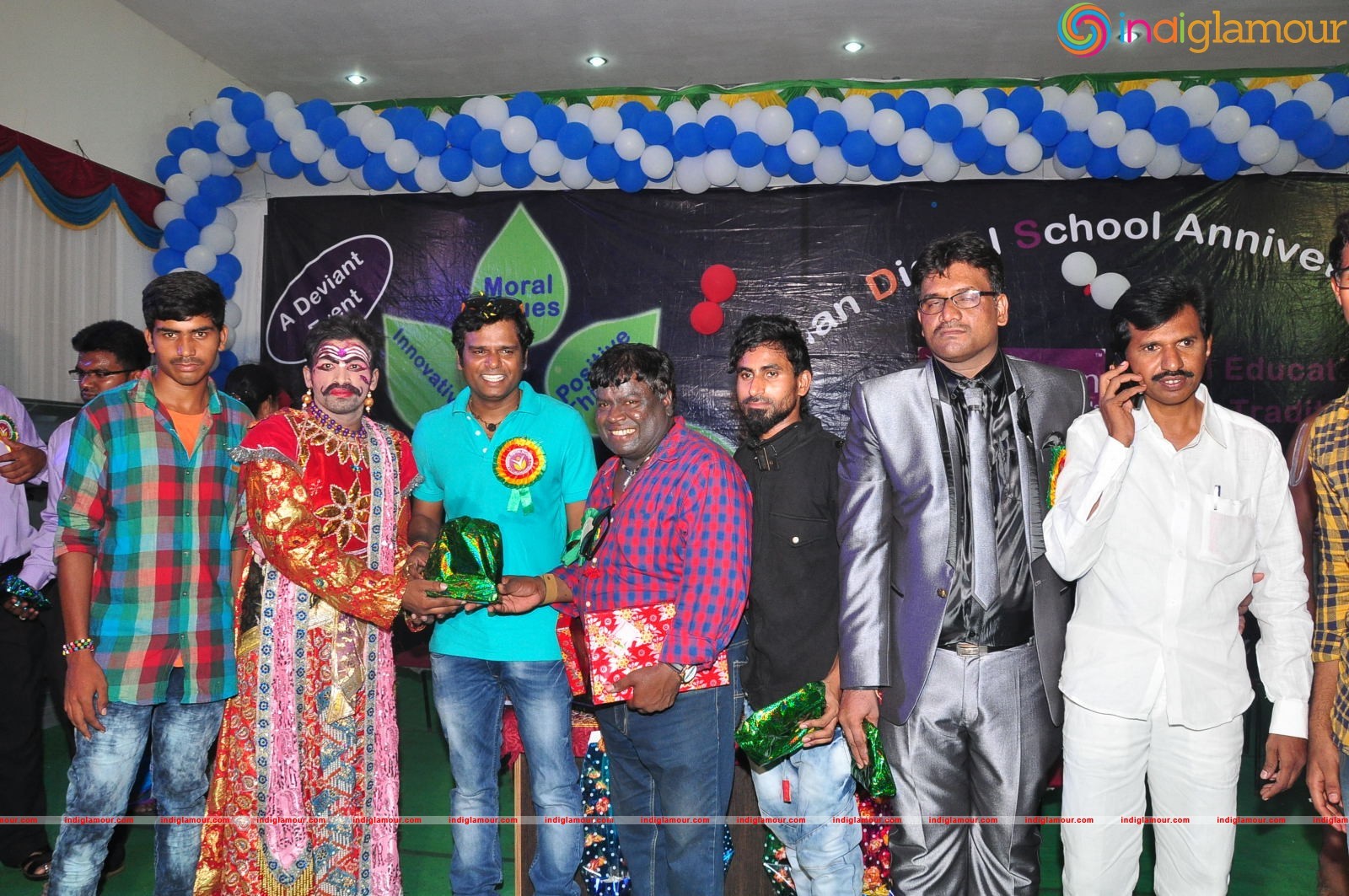 Pidugu Movie Team at Indian Digtal School Annual day fuction Event hd photo